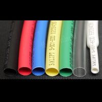 1M Heat Shrinking Tube Electric Cable Sleeving φ6mm - φ9mm Tubing Wire Colours 2:1 black white red green yellow blue Transparent Electrical Circuitry