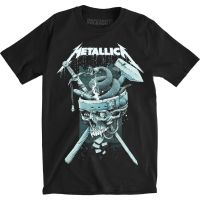 Hot sale Metallica History White Band T-Shirt Official Merchandise T-Shirt - Adult T-Shirt -  Adult clothes