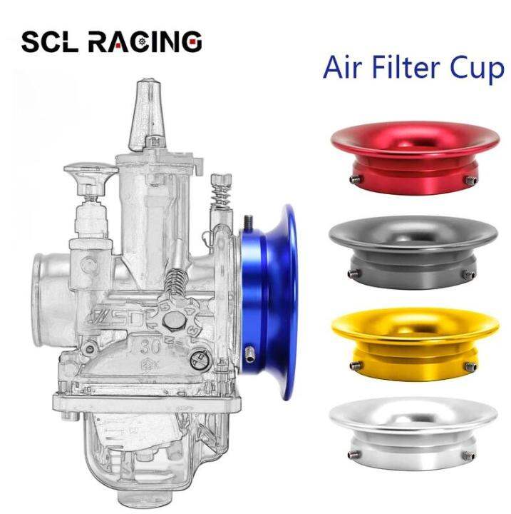 CNC Carburetor Velocity Stacks Air Filter Cup Funnel Trumpet For Keihi PWK PE TM VM Carburetor