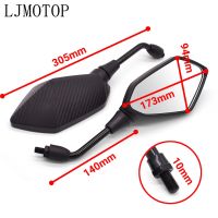 Universial 10Mm Motorcycle Mirrors Racing Sport Bike Rear View Mirror For BMW C600 C650 Sport C 650 400 GT F 650 700 GS F800GT