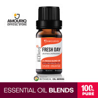 น้ำมันหอมระเหย บริสุทธิ์ 100% สูตรพิเศษ Pure Essential Oil Blend FRESH DAY Aromatherapy กลิ่นหอม สะอาด สดชื่น สำหรับเครื่องพ่นอโรม่า ก้านไม้หอม เทียนหอมอโรมา