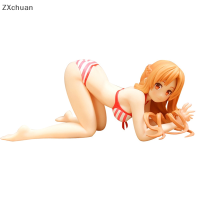 ZXchuan Yuuki Asuna รูปตุ๊กตาผู้หญิงเซ็กซี่5ซม. ศิลปะอนิเมะญี่ปุ่นดาบศิลปะออนไลน์