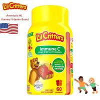 Lil Critters Immune C Plus Zinc &amp; Vitamin D, Assorted Flavors/ 60 Gummies