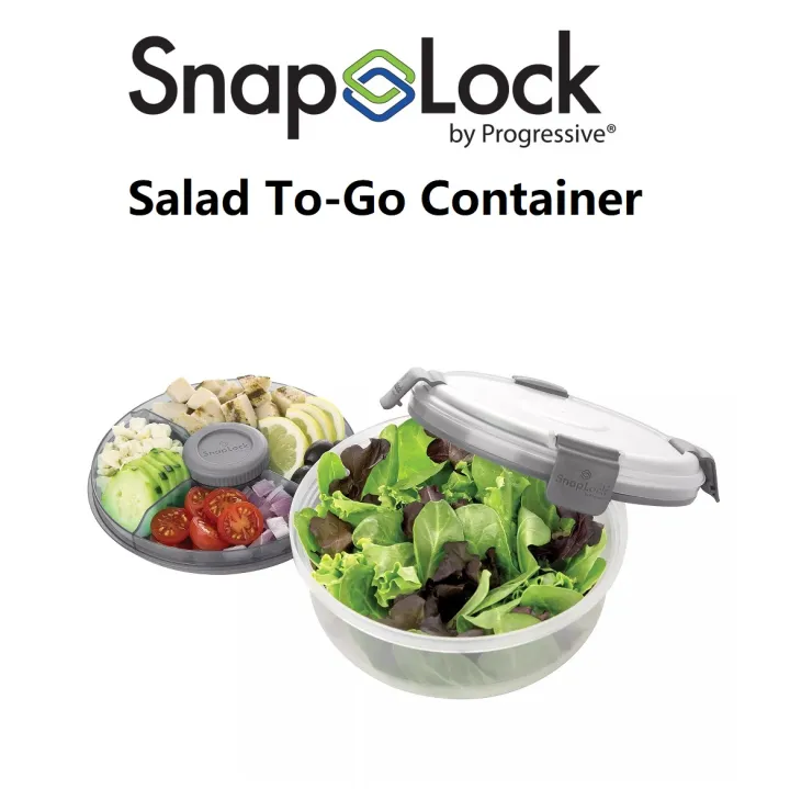 SnapLock by Progressive Salad toGo Container Salad Bowl Container