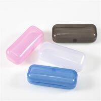 （A Decent） LargeTransparent Glasses CaseSunglasses Glasses Case Square HighBox 4 Color Choices