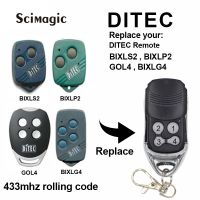 【LZ】 Ditec bixls2 bixlp2 gol4 bixlg4 código de rolamento controle remoto ditec gol código fixo abridor garagem porta comando transmissor