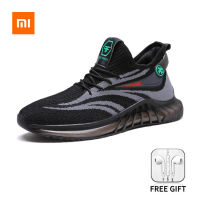 Xiaomi Youpin Men Sneakers Outdoor Casual Shoes Spring Fashion Lightweight Non-slip Breathable Male Sports Lace Up Running Shoes