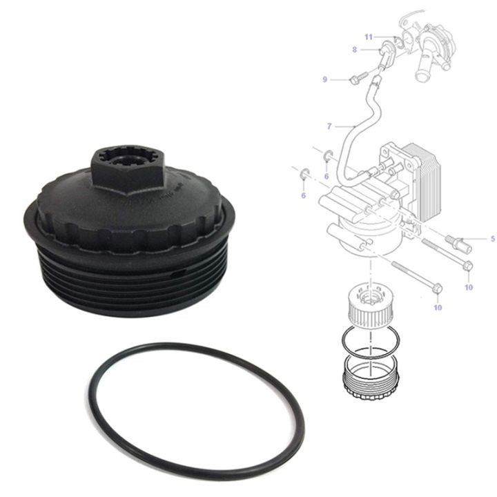 engine-oil-filter-with-housing-cap-seal-kit-for-ford-transit-mk6-mondeo-mk3-1088179-xs7q6744aa