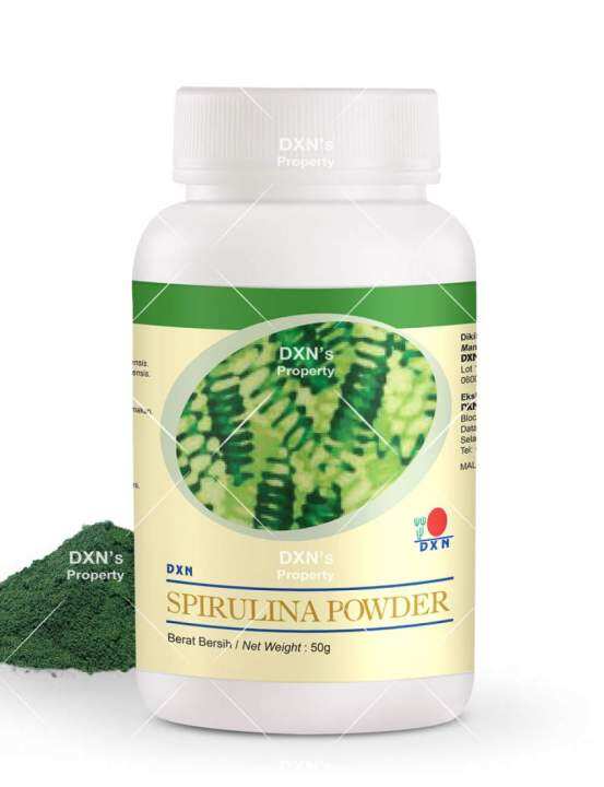 Clearance Sale DXN 1 Bottle Spirulina Powder 50g ( Expiry Jan 2024 ) Lazada