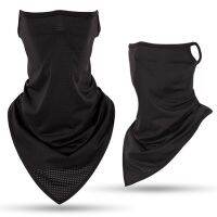 【CC】✺  Breathable Silk Face Scarf Balaclava Neck Cover Outdoor Windproof Dust Bandana Cycling Motorcycle Ski Wrap