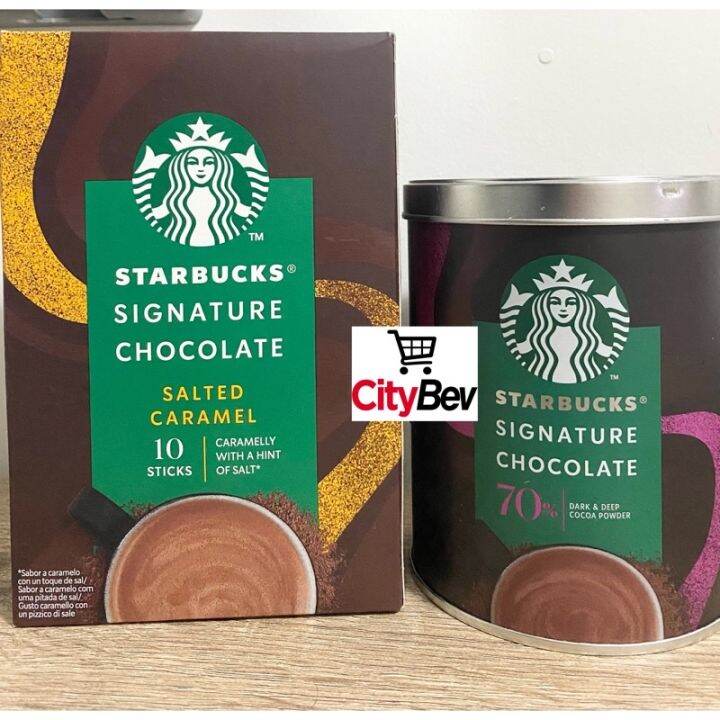 Starbucks Signature 70 Cocoa Hot Chocolate Powder Tin 330g Lazada PH