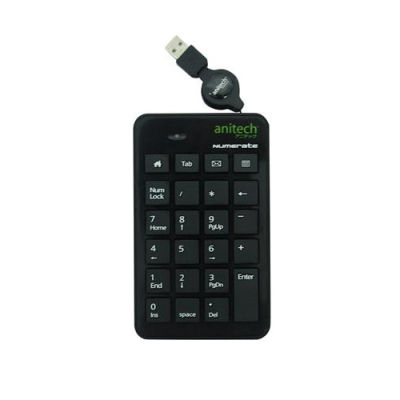 Anitech Keypad Retractable N180 คีย์บอร์ด แป้นตัวเลข