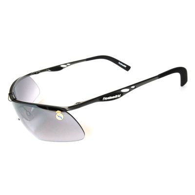 แว่นตากันแดด แว่นตาจักรยาน แว่นใส่วิ่ง ทรงสปอร์ท กรอบ Stainless Steels สีไททาเนียม มี 2 เลนส์ทอดสลับได้ ป้องกัน UV400 รุ่น 5303