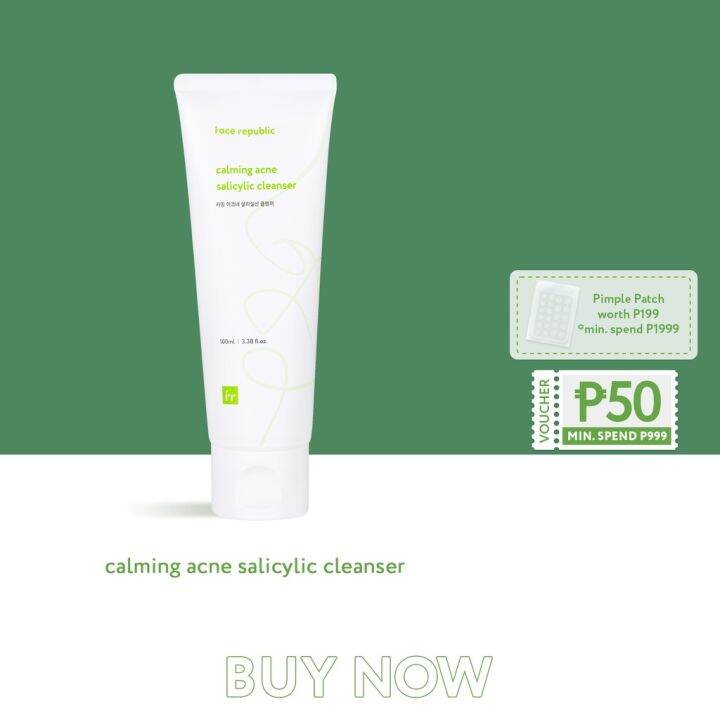 Face Republic Calming Acne Salicylic Cleanser 100mL [Oily Sensitive