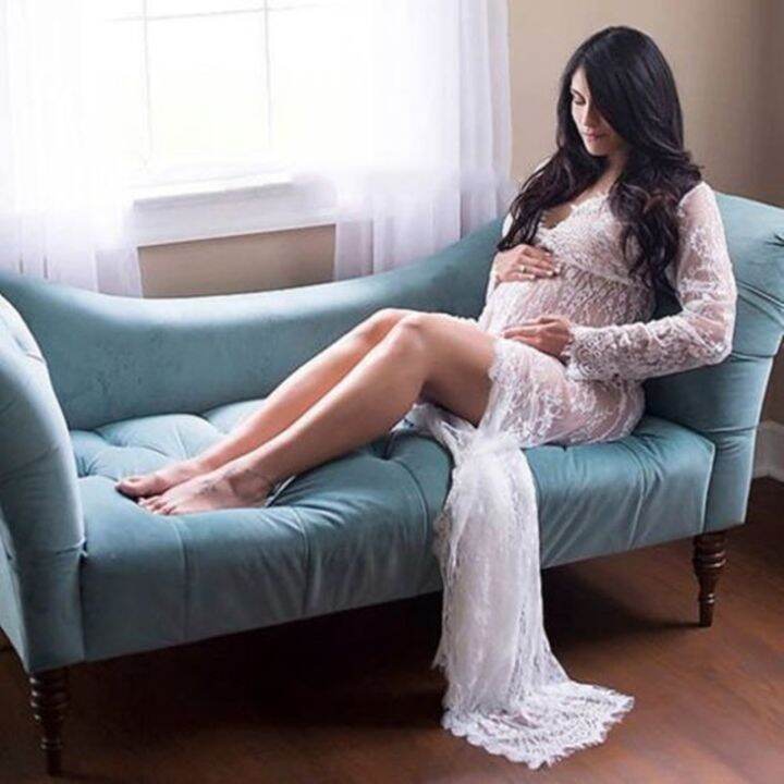 women-pregnant-maternity-dress-for-shooting-photo-summer-long-sleeve-lace-see-through-sexy-long-dresses-women-maternity-clothes