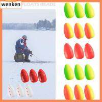 WENKEN 50pcs ของใหม่ Rig rigging Material Stoppers ลูกปัดตกปลาแบบลอย ถั่วถั่ว ลูกบอลโฟมลอยน้ำ ท่อนล่าง