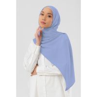 sacred Jovian Hijab Ayana ผ้าคลุมไหล่ แบบยาว สไตล์คลาสสิก สีฟ้าอ่อน