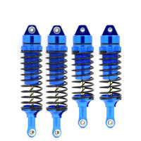 อลูมิเนียมโช้คอัพประกอบโลหะเต็ม Big Bore Shocks ด้านหน้าและด้านหลังสำหรับ Traxxas 110 Slash 4X4 Rustler 4X4 VXL