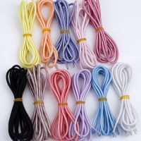 【HOT】⊕ 1Pair Sneakers Shoelaces Shoes Accessories Laces for Flat Shoe Classic Shoelace Color Strings