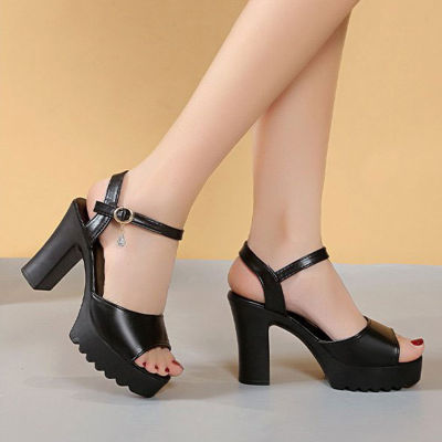KAIDEWEMAK ✨（ส่งจากไทย）✨รองเท้า ผู้หญิง รองเท้าแตะ รองเท้าส้นสูง รองเท้ามีส้น รองเท้าส้นเข็ม