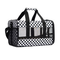 Large Pet Cat Carrier FoldableTransparent Transport Breathable Dog Bag Fashion Shoulder Handbag