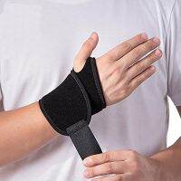 ยิมฟิตเนสยกน้ำหนัก Bracers Powerlifting Wristband Support Elastic Wrist Wraps Bandages Brace For Sports Safety