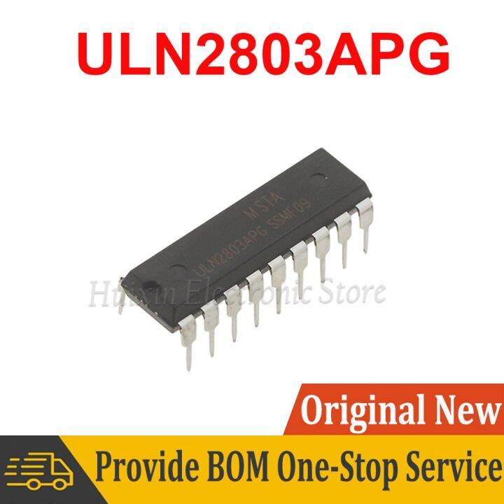 5pcs-uln2803apg-uln2803-uln2803a-uln2803ap-dip-18-uln2803an-darlington-transistors-new-and-original-ic-chipset