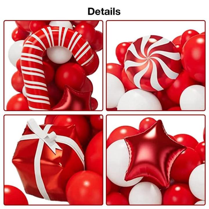 christmas-candy-balloons-red-candy-gift-box-balloons-garland-kit-christmas-party-decorations-for-baby-shower-new-year-parties-dutiful