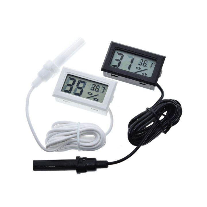 LCD Digital Thermometer Hygrometer Incubator Moisture Meter Temperature
