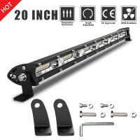 Led Light Bar 180W 6000K Ip67สปอตไลท์กันน้ำแถวเดียวโคมไฟทำงานสำหรับรถออฟโรด Suv Trucks