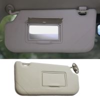 1Pair Front Side Sun Visor Cover with Makeup Mirror Sunvisor for Ford Focus 2012-2018 Car Sunshade Sun Shield