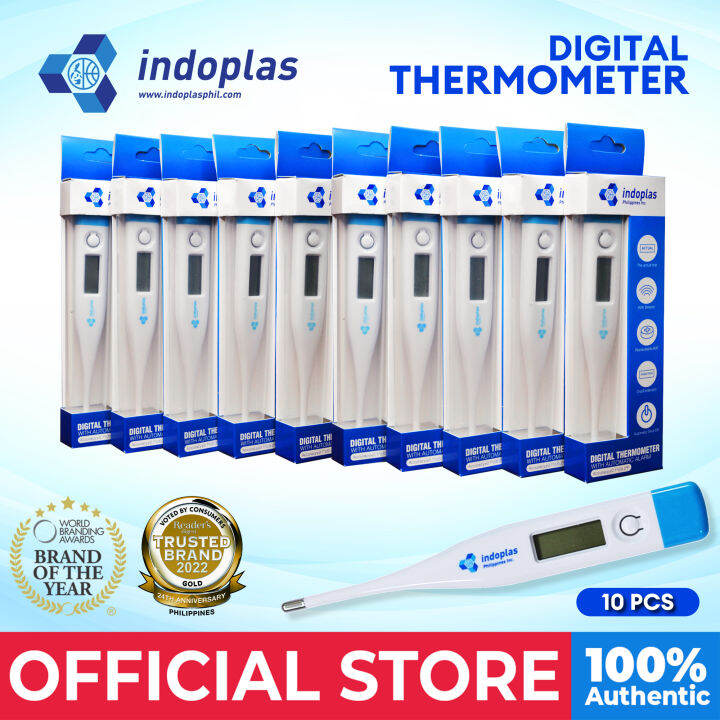 Indoplas DT104 Digital Thermometer 10 Pieces Lazada PH