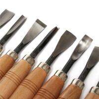 Fixmee 8Pcs/set Dry hand Wood Carving Tools Chip Detail Chisel set Knives tool