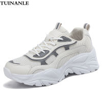 TUINANLE Sneakers Women Vulcanize Shoes New Female Black White Platform Thick Sole Running Casual Ladies Shoes Tenise Feminino