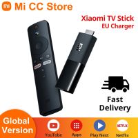 Global Version Xiaomi Mi TV Stick Android TV 9.0 HDR 1080P 1GB RAM 8GB ROM Portable Mini TV Dongle Wifi Google Assistant Electrical Connectors
