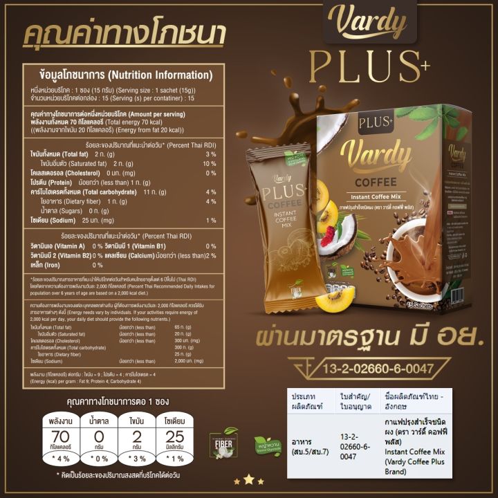 vardy-coffee-plus-1-กล่อง-ของแท้-ส่งตรงจากบริษัท-กาแฟวาร์ดี้-สูตรพลัส-กาแฟที่คุณแม่ลูก-4-ไว้วางใจ-390-บาท-1-กล่อง-15-ซอง