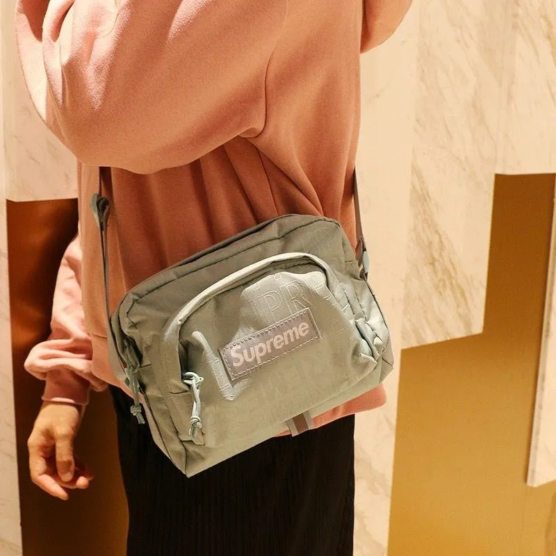 Supreme 19SS 46Th Shoulder Bag Tide Brand Waist Bag Shoulder Bag