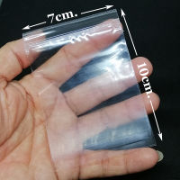 ถุงแก้ว PP ขนาด 7x10 ซม. จำนวน 30 ใบ ซองแก้ว Polypropylene อย่างดี Ziplock ซิปล็อค ใส เหมาะสำหรับใส่ของมีค่า เครื่องประดับ นามบัตร