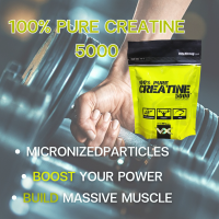 ของแท้ ส่งไว! Guarantee!! VITA..X..TRONG 100% PURE CREATINE 5000 เพิ่มความต้านทาน สะสมพลังงานให้กล้ามเนื้อ โมเลกุลเล็กดูดซึมไว