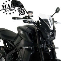 For YAMAHA NEW MT09 MT-09 FZ09 mt09 2021 2022 Motorcycle Windshield Windscreen Aluminum Kit Deflector Fairing Cover