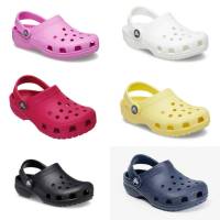 Crocs Classic For Kid รองเท้านิ่มเบาใส่สบายทนทาน มีหลากหลายสีให้เลือก สินค้าตรงปุ 100% จัดส่งไว 1-2 วันได้รับของ รับประกันสินค้า