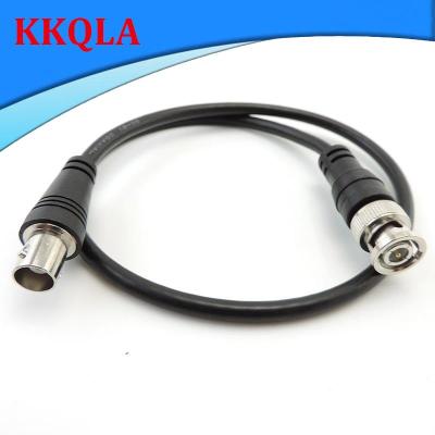 QKKQLA 0.5M 1M Bnc Male To Female Adapter Plug Video Connector Coaxial Line Adapter Cable Cord