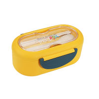 Lunch Box Microwave Leakproof Wheat Straw Office Dinnerware Food Storage Container Children Kids School Portable Bento Box Bag