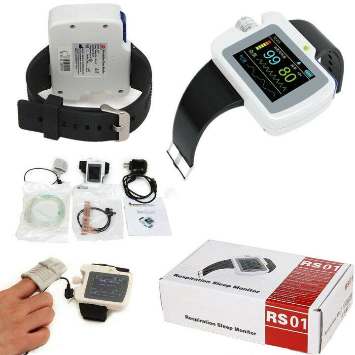 contecmed-เครื่องวัดหน้าจอหยุดหายใจขณะหลับ-spo2-pulse-rate-respiration-sleep-monitor-rs01