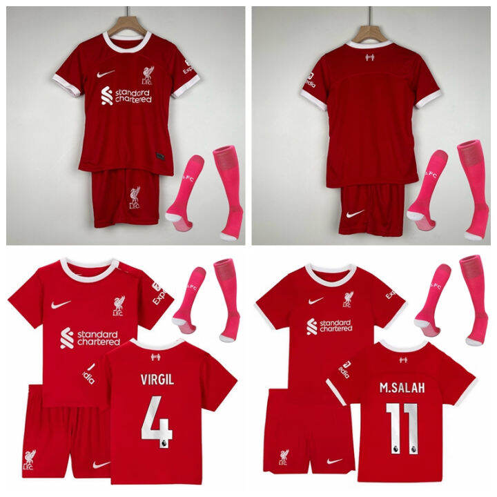 liverpool children's jersey