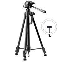 10-Inch Fill Light Tripod 360 degree Retractable and Height-Adjustable Portable Camera Live Flash Bracket