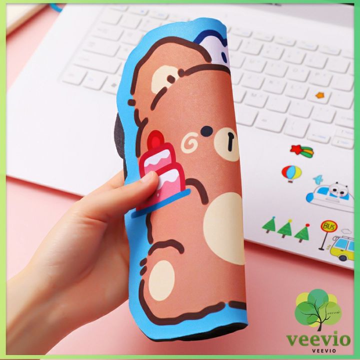 veevio-แผ่นรองเมาส์ลายการ์ตูน-น่ารัก-อุปกรณ์คอมพิวเตอร์-cartoon-mouse-pad-มีสินค้าพร้อมส่ง