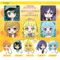 พวงกุญแจการ์ตูน กาชาปอง Bang Dream! Bandori hello happy world Character Capsule Swing Key Chain Mascot