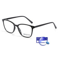 ZENOTTIC Acetate Ultralight Square Optical Glasses Frames Men Full Frame Goggles Eyewear Eyeglasses Spectacles Clear Resin Lens