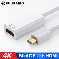 หัวแปลงสัญญาณ HDMI ช่องแสดงผลไปยังขนาดเล็ก4K 1080P,ตัวแปลงไปยังสาย HDMI Mini DP สำหรับ MacBook Air Pro Apple ไอแมคพีซีหน้าจอโปรเจคเตอร์ทีวี